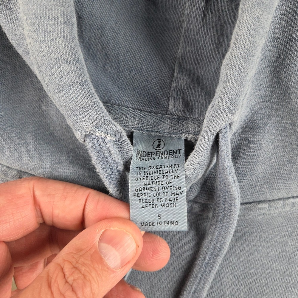 John Mayer Basement Brigade Hoodie Hooded Sweatshirt Adult Small Fairfield Gray - Picture 6 of 8